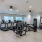 State-of-the-art fitness center with Pelotons